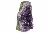 Dark Purple, Amethyst Crystal Cluster - Uruguay #123789-2
